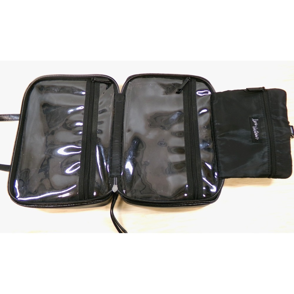 Victoria's Secret Graffiti Hang Up Toiletries Make Up Cosmetics Travel Bag - Picture 3 of 6